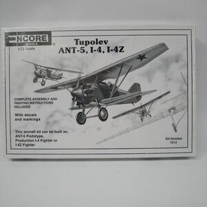 Tupolev ANT-5 I-4 I-4Z 1/72 Scale Model Kit By Encore Models NIB Classic